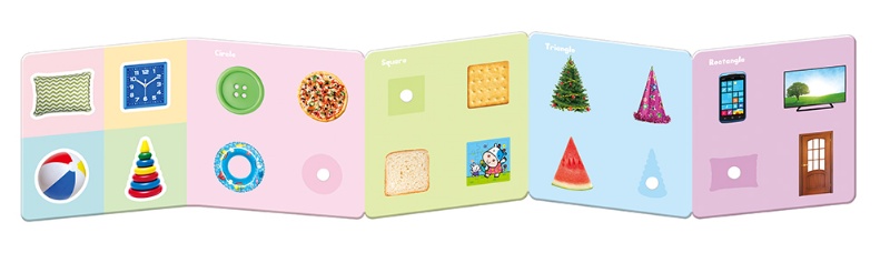 【Matching Game】（6冊套組） 《Colors》《Shapes》 《Daily Life》《Fruit》 《Stuff》《123》 ※附贈《親子互動